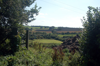 View at Samshill August 2009